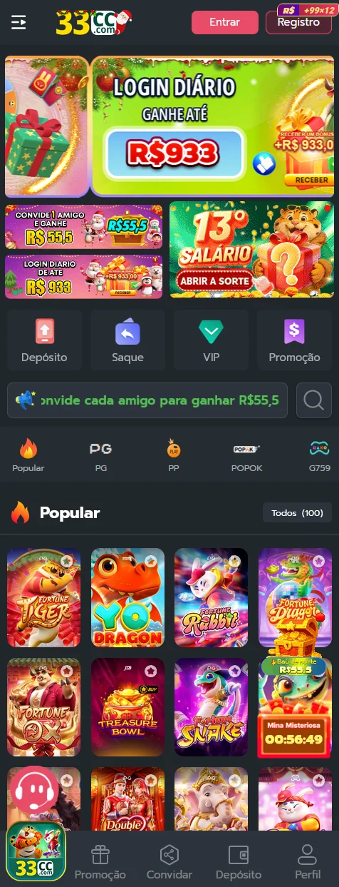 Promoção de indicação na 33cc
