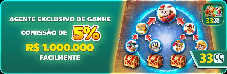 Seleção variada de jogos de slots disponíveis no 33cc